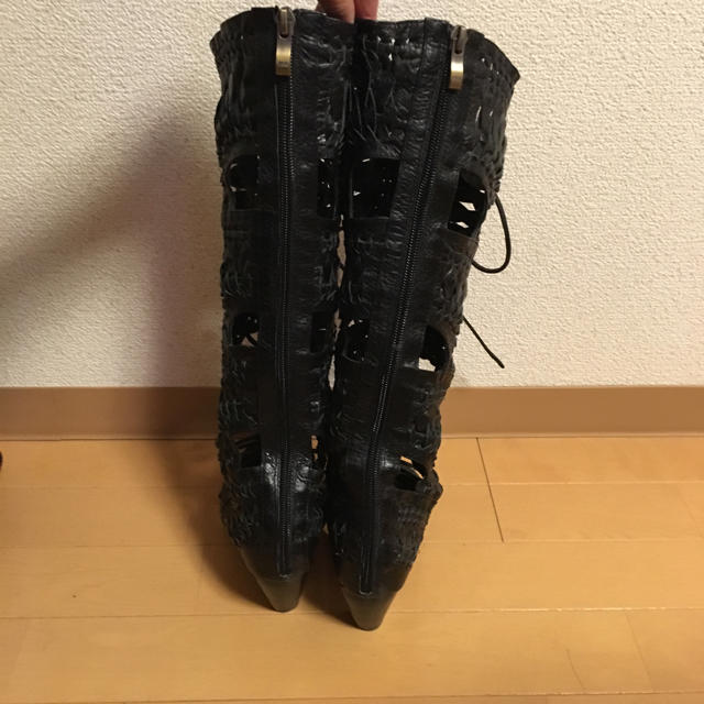 美品 cobra リアルパイソン サンダル グラディエーター