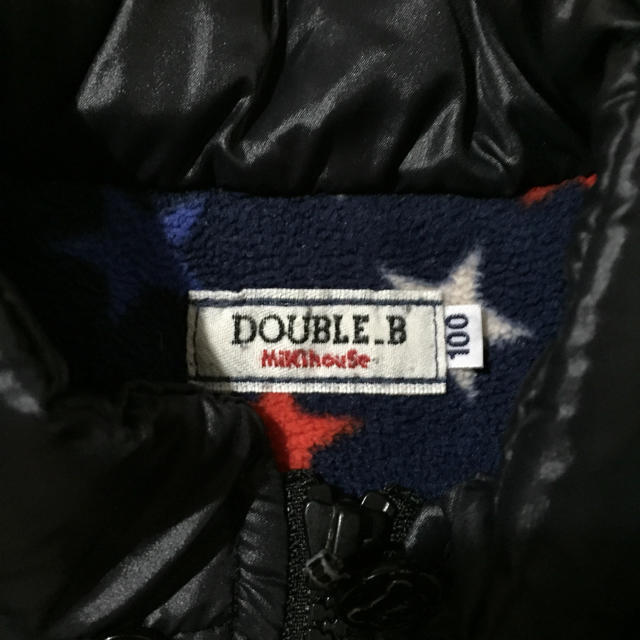 DOUBLE.B(ダブルビー)のMIKI HOUSE✭ジャンパー ダウンジャケット 100 キッズ/ベビー/マタニティのキッズ服男の子用(90cm~)(ジャケット/上着)の商品写真