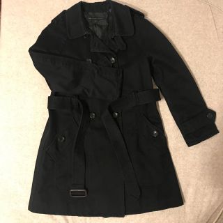 マークバイマークジェイコブス(MARC BY MARC JACOBS)の【再値下げ】MARC BY MARC JACOBS ブラック トレンチコート(トレンチコート)