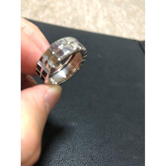 Chopard(ショパール)のChopard　ショパール　アイスキューブ　リング　19号　750WG メンズのアクセサリー(リング(指輪))の商品写真