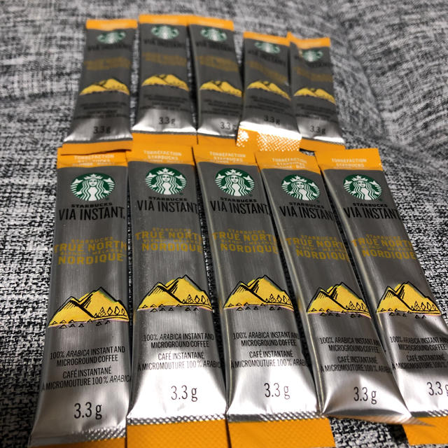 Starbucks Coffee(スターバックスコーヒー)のStarbucks coffee インスタント 10本 日本非売品 食品/飲料/酒の飲料(コーヒー)の商品写真