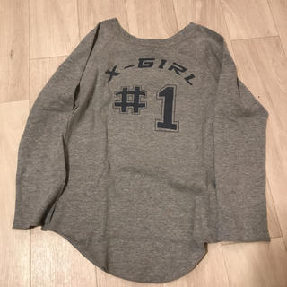 エックスガール(X-girl)のX- girl ロゴＴ(Tシャツ(長袖/七分))