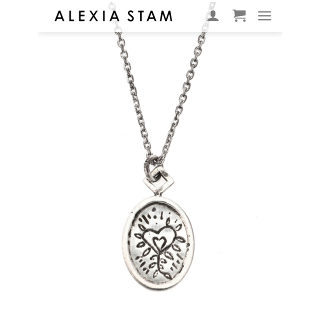 ALEXIA STAM(アリシアスタン)のBoho Carved Coin Necklace レディースのアクセサリー(ネックレス)の商品写真