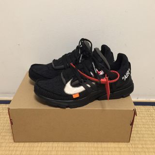 オフホワイト(OFF-WHITE)の27cm off white nike air presto プレスト(スニーカー)