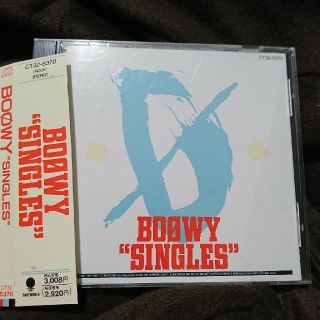 BOOWY    SINGLES   ①(ポップス/ロック(邦楽))