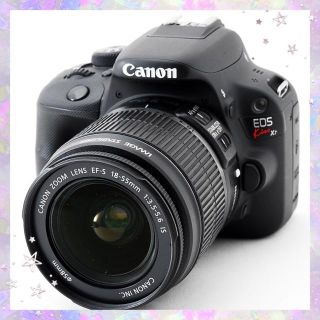 キヤノン(Canon)のスマホに送れる！大人気機種キャノン EOS Kiss X7初心者向け(デジタル一眼)