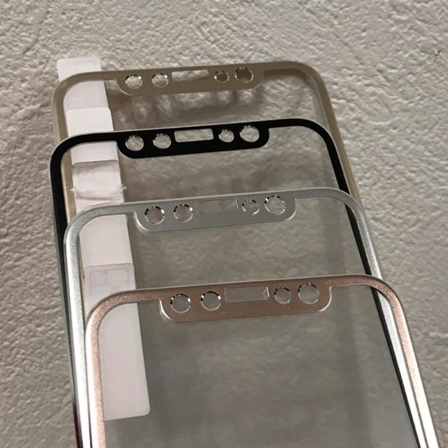 iPhone(アイフォーン)のガラス スマホ/家電/カメラのスマホアクセサリー(保護フィルム)の商品写真