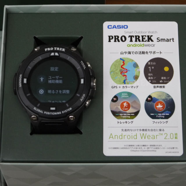 カシオ CASIO プロトレック PRO TREK WSD-F20-BK