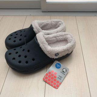 クロックス(crocs)の新品タグ付  クロックス crocs マンモス NAVY(サンダル)