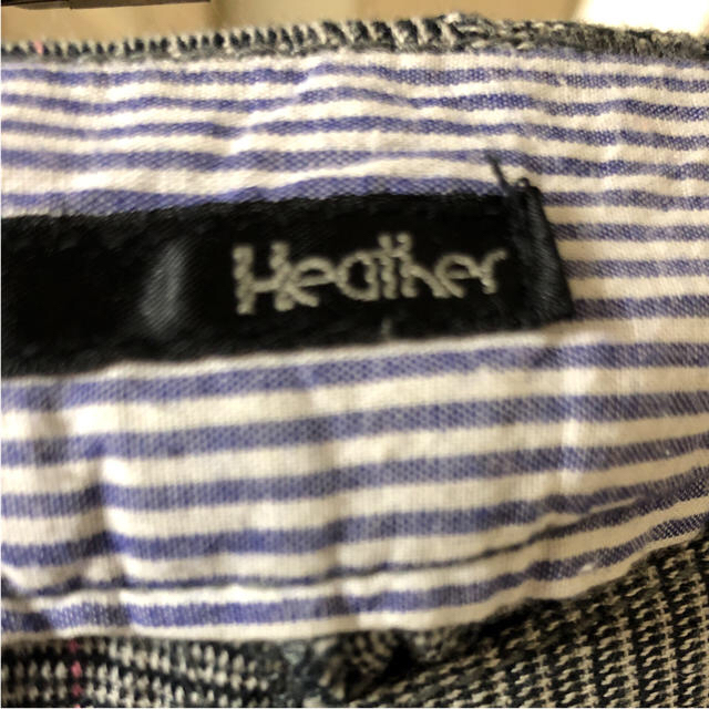 heather(ヘザー)のグレンチェックパンツ Heather レディースのパンツ(カジュアルパンツ)の商品写真