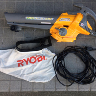 リョービ(RYOBI)のハッピーベアー様専用 リョービ ブロワーバキューム RESV-1000 (掃除機)