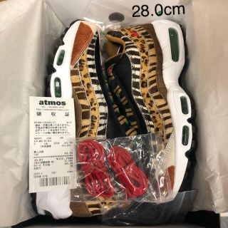 アトモス(atmos)のairmax 95 animal 28.0cm新品未使用atmosドレスコード(スニーカー)