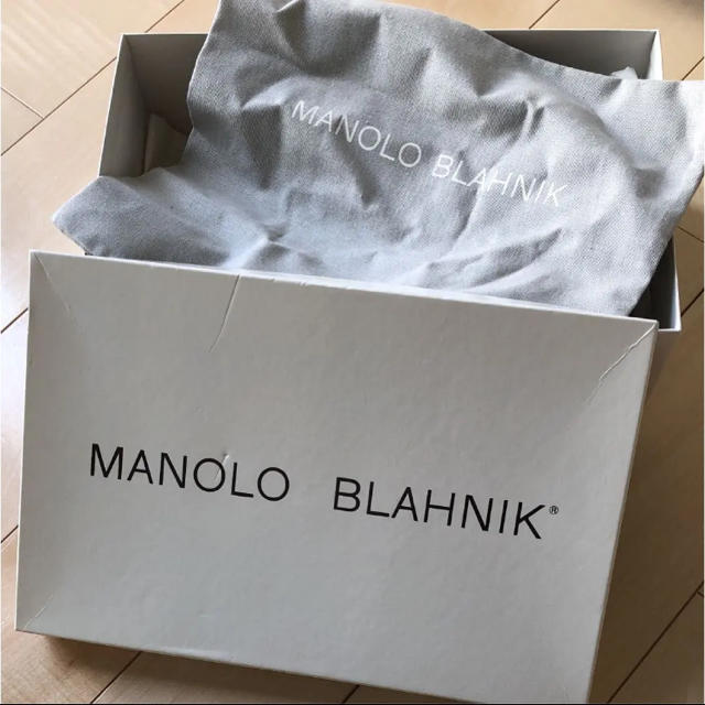 MANOLO BLAHNIK(マノロブラニク)の最終値下 マノロブラニク キエッタ  34 1/2 ロンハーマン レディースの靴/シューズ(ハイヒール/パンプス)の商品写真