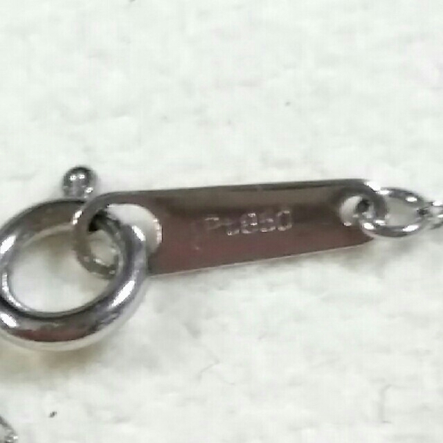 canaI 4°C Pt 850ダイヤモンド💎ネックレスです 最終値下げ www