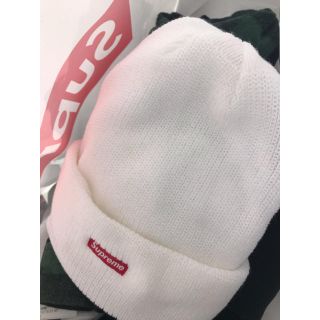 シュプリーム(Supreme)のsupreme gore-tex beanie 白(ニット帽/ビーニー)