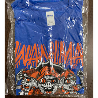 ワニマ(WANIMA)の最終値下げ WANIMA Tシャツ XL 新品 未開封 ワンチャンナイト ブルー(ミュージシャン)