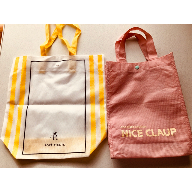 Rope' Picnic(ロペピクニック)のナイスクラップ  シークレットマジック ロペピクニック ショップ袋4点セット レディースのバッグ(ショップ袋)の商品写真