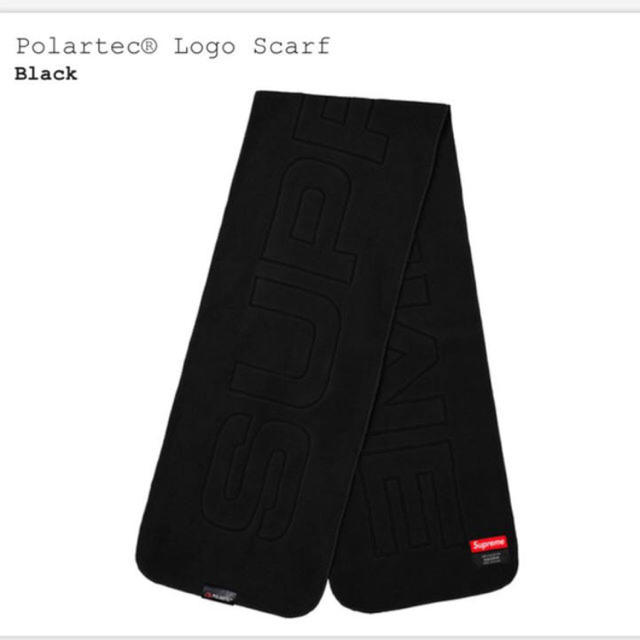 Supreme(シュプリーム)のsupreme logo scarf black メンズのファッション小物(マフラー)の商品写真