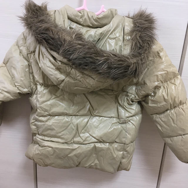 COMME CA ISM(コムサイズム)のダウンジャケット キッズ/ベビー/マタニティのキッズ服女の子用(90cm~)(ジャケット/上着)の商品写真