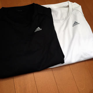アディダス(adidas)のadidas climalite 長袖 速乾 トレーニングシャツ 2枚セット(トレーニング用品)