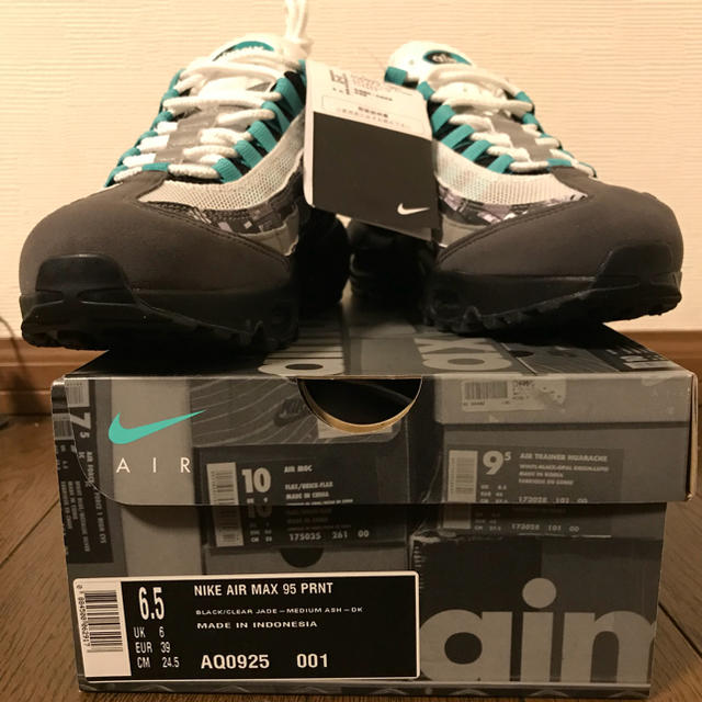 NIKE(ナイキ)のatmos NIKE AIR MAX 95 JADE WE LOVE 24.5 レディースの靴/シューズ(スニーカー)の商品写真