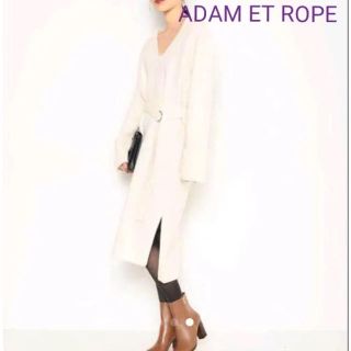 アダムエロぺ(Adam et Rope')のAdam et Rope ニットワンピース(ひざ丈ワンピース)