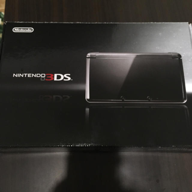 ニンテンドー3DS(ニンテンドー3DS)のNINTENDO 3DS本体 コスモブラック エンタメ/ホビーのゲームソフト/ゲーム機本体(携帯用ゲーム機本体)の商品写真