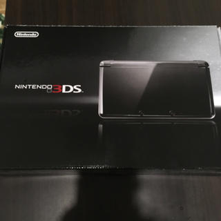ニンテンドー3DS(ニンテンドー3DS)のNINTENDO 3DS本体 コスモブラック(携帯用ゲーム機本体)