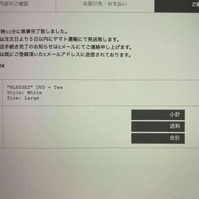 Supreme(シュプリーム)のblessed DVD TEE メンズのトップス(Tシャツ/カットソー(半袖/袖なし))の商品写真
