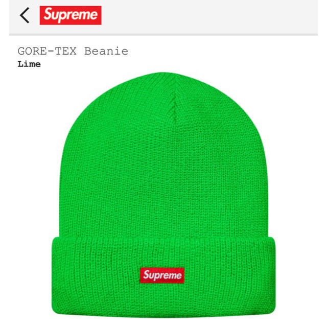 Supreme GORE-TEX Beanie ゴアテックス - ニット帽/ビーニー