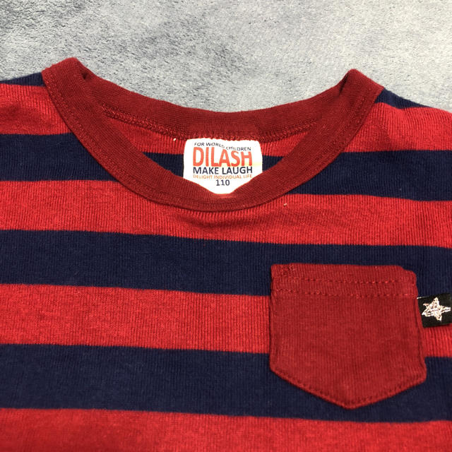DILASH(ディラッシュ)のロンT2枚組❤️110サイズ キッズ/ベビー/マタニティのキッズ服男の子用(90cm~)(Tシャツ/カットソー)の商品写真