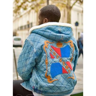 シュプリーム(Supreme)のM supreme Quilted Denim Pilot Jacket(Gジャン/デニムジャケット)