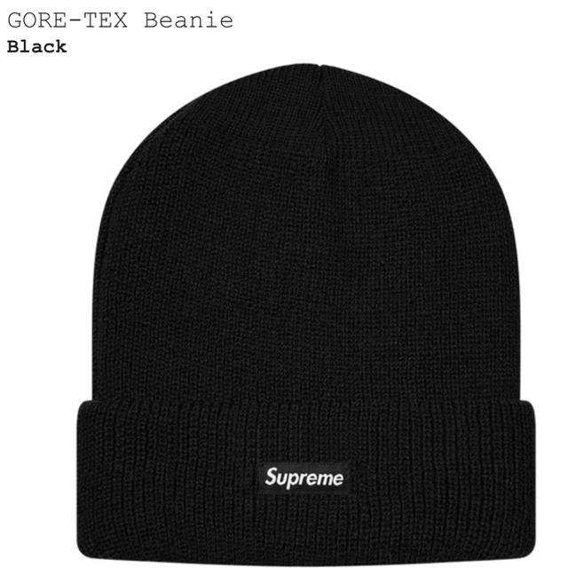 メンズsupreme GORE-TEX Beanie black ブラック 黒