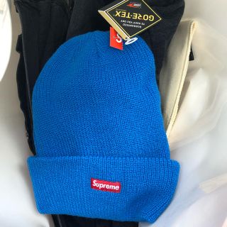 シュプリーム(Supreme)の本日発送【送料込ブルーカラー】supreme GORE-TEX Beanie(ニット帽/ビーニー)