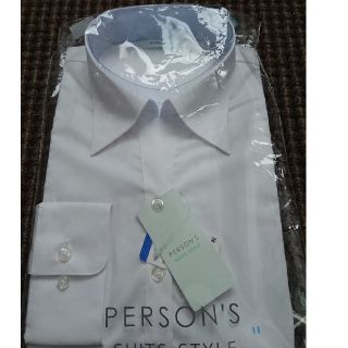 パーソンズ(PERSON'S)の専用新品未使用パーソンズ白シャツ(シャツ/ブラウス(長袖/七分))