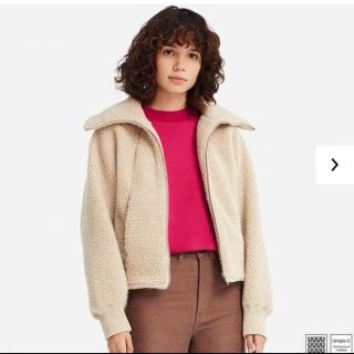 ユニクロ(UNIQLO)のUNIQLO U フリースブルゾン Sサイズ(ブルゾン)