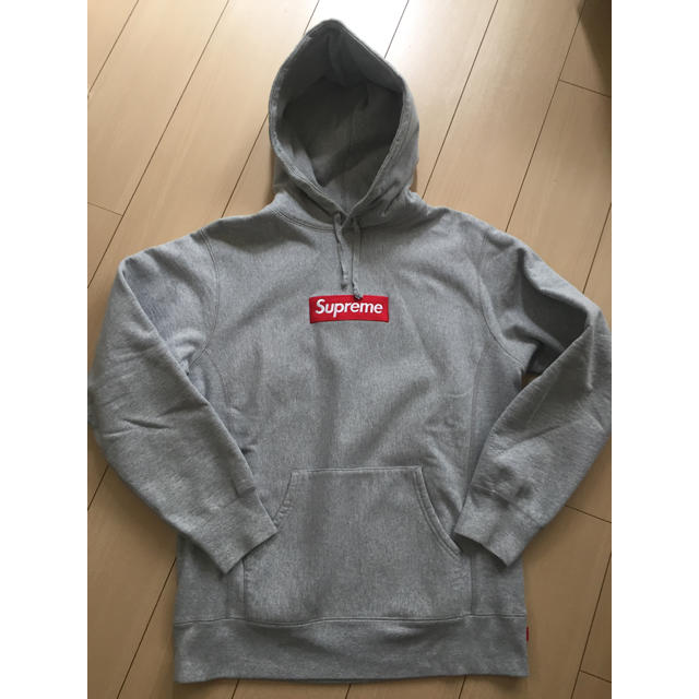 supreme 13AW box logoパーカー Lサイズ 正規品 グレートップス