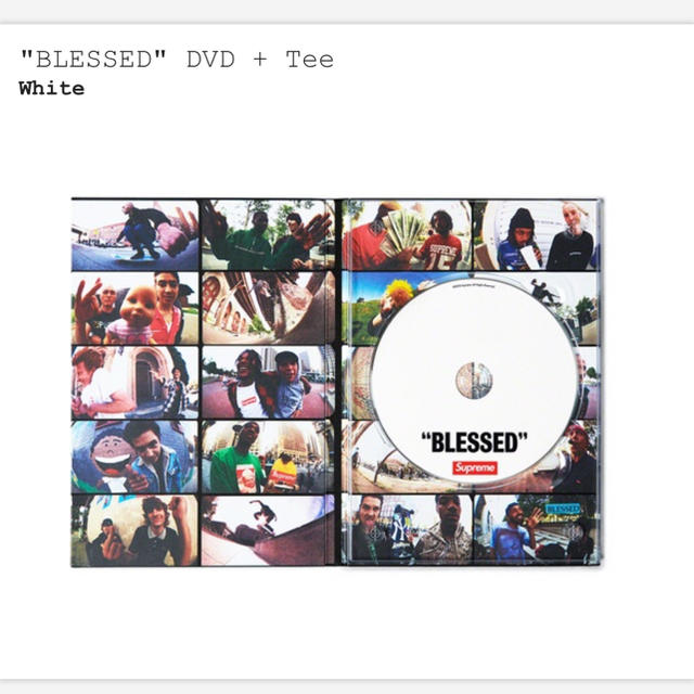 Supreme(シュプリーム)のsupreme blessed dvd スマホ/家電/カメラのテレビ/映像機器(DVDレコーダー)の商品写真