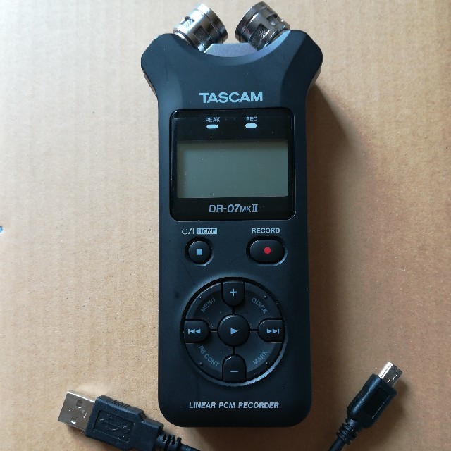 TASCAM DR-07MKⅡ 楽器のレコーディング/PA機器(その他)の商品写真