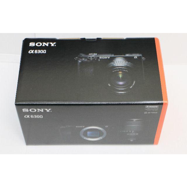 新品 SONY α6300 ボディ ミラーレス一眼カメラ - ミラーレス一眼