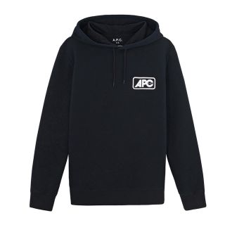 アーペーセー(A.P.C)のダックさん 専用 新品未使用 A.P.C パーカー ブラック S(パーカー)