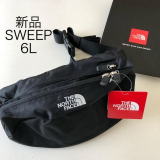 ザノースフェイス(THE NORTH FACE)のキラキラ惑星様専用【新品】ノースフェイス スウィープ 6L ブラック(ボディバッグ/ウエストポーチ)