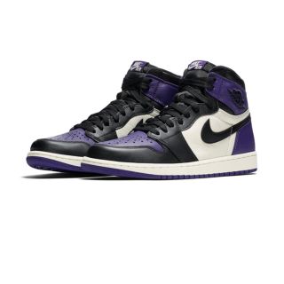 ナイキ(NIKE)のair jordan 1 purple(スニーカー)