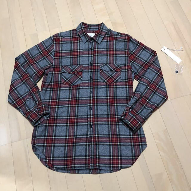 FOG collection two check shirt M