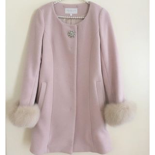 プロポーションボディドレッシング(PROPORTION BODY DRESSING)の【美品】プロポーションボディドレッシング♡ノーカラーコート(ロングコート)