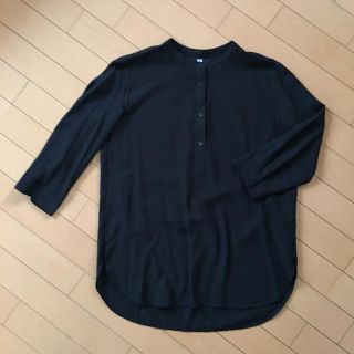 ユニクロ(UNIQLO)のUNIQLO 七分袖チュニックシャツ(シャツ/ブラウス(長袖/七分))