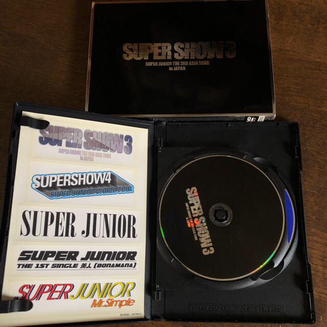 SUPER JUNIOR(スーパージュニア)のSUPER JUNIOR SUPER SHOW3 in JAPAN  エンタメ/ホビーのDVD/ブルーレイ(ミュージック)の商品写真