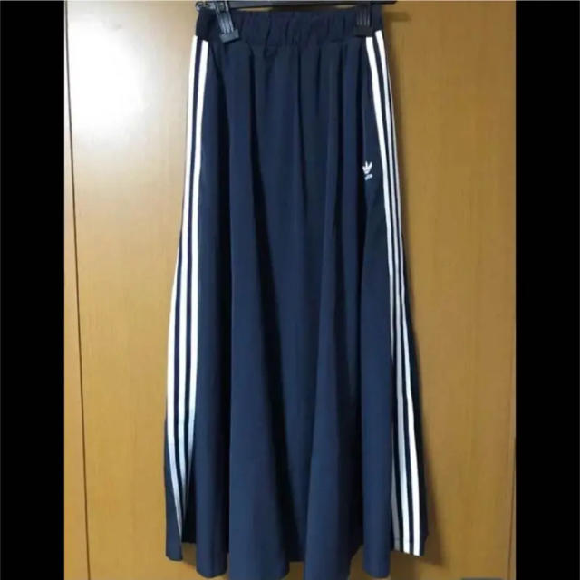 希少 完売 adidas  ロング スカートマキシ