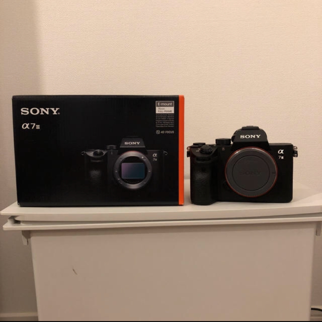 SONY α7iii 美品 SDカード付き! SONY α7iii 美品 SDカード付き!
