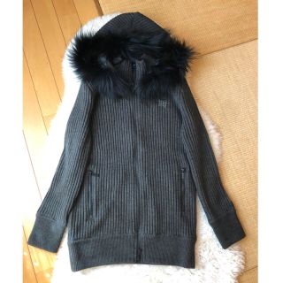 BURBERRY - 超美品本物バーバリーBurberry高級リアルファー付ロング
